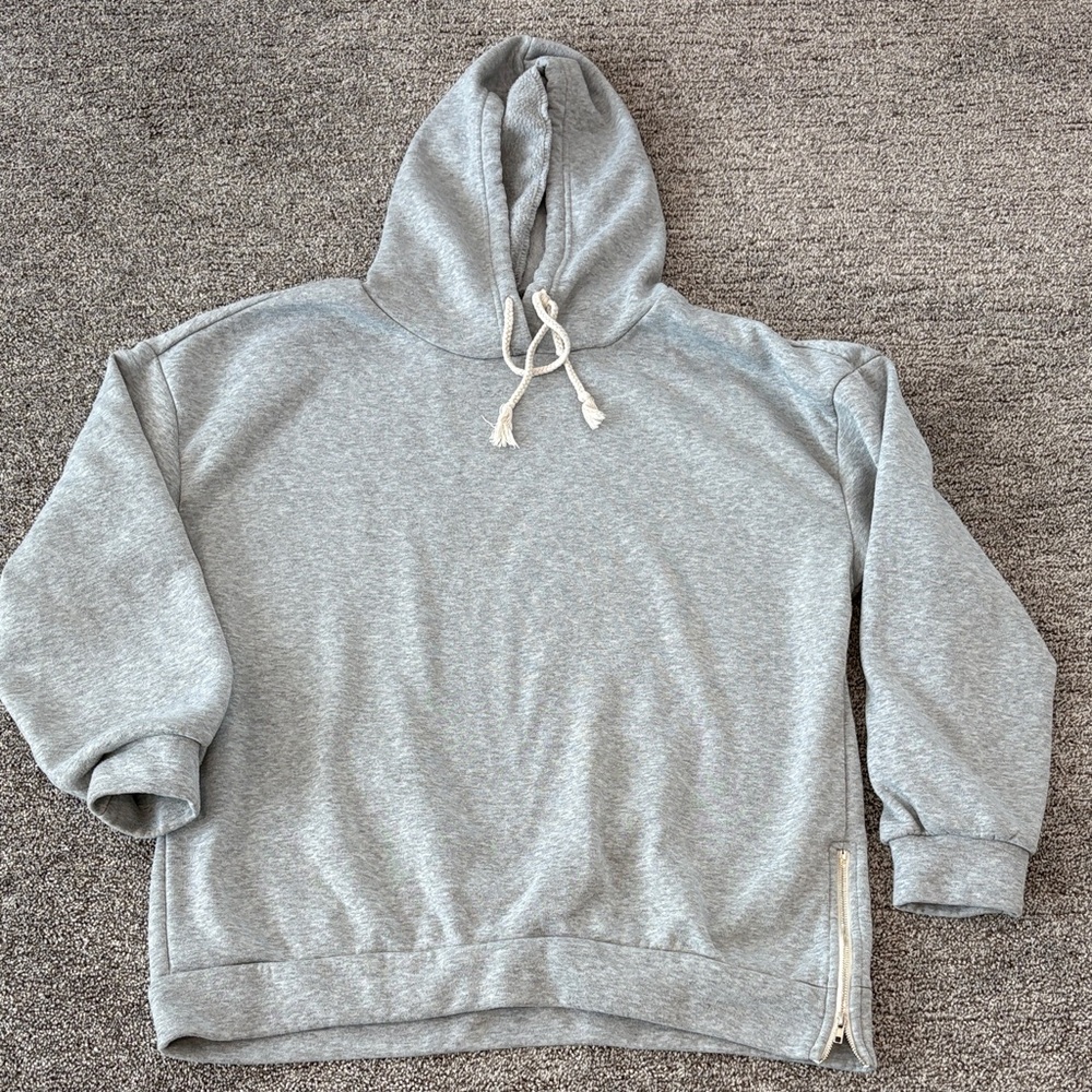 Gray Men's Hoodie Sweater